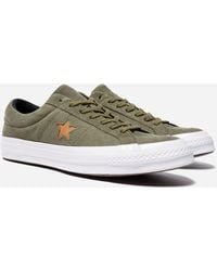converse one star ox utility green