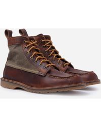 red wing canvas moc