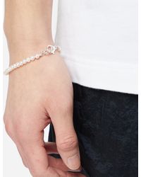 Hatton Labs Mini Pearl Bracelet. - Black