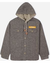 Human Made Reversible Hooded Jacket - Gray