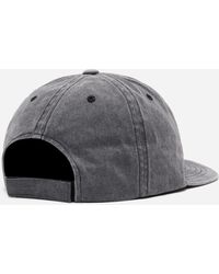 Lost Management Cities Hand Stitch Washed 6 Panel Cap - Black