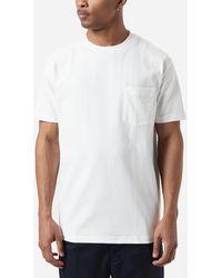 Beams Plus Two Pack Pocket T-shirt - White