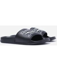 reebok men's slide sandals