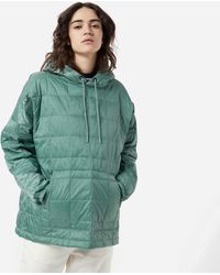 Taion Oversized Hooded Down Parka Women's - Blue