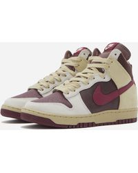 Nike Dunk High 1985 Shoes In Brown, - Multicolour