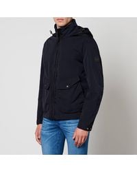 BOSS - Oprin-D Crinkled-Shell Hooded Jacket - Lyst