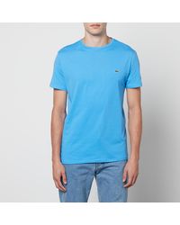 Lacoste - Classic Cotton-jersey T-shirt - Lyst