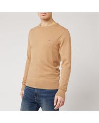 mustard tommy hilfiger jumper