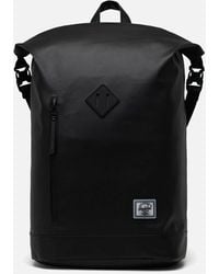 Herschel Supply Co. Water-resistant Roll Top Backpack - Black
