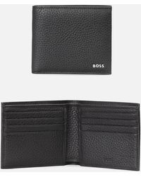 BOSS - Crosstown Leather Wallet - Lyst