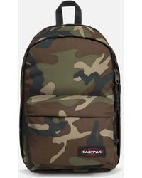 Eastpak - Back To Work Camouflage Nylon Backpack - Lyst