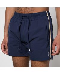 BOSS - Iconic Shell Swimming Trunks - Lyst