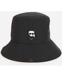 Karl Lagerfeld - Ikonik Bucket Hat - Lyst