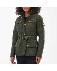 Barbour - Polarquilt Shell Belted Jacket - Lyst