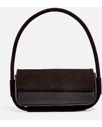 House Of Sunny - Prima Faux Leather And Suede Bag - Lyst
