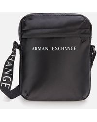 Armani Exchange Messenger Bag - Black