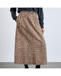 Damson Madder - Rafe Denim Midi Skirt - Lyst
