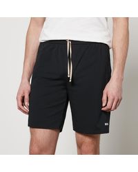 BOSS - Unique Stretch Cotton-blend Jersey Shorts - Lyst