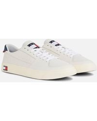 Tommy Hilfiger - Vulcanized Leather Trainers - Lyst