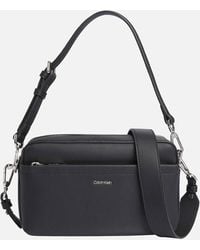 Calvin Klein - Ck Must Convertible Faux Leather Camera Bag - Lyst