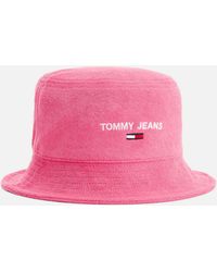 Tommy Hilfiger Tjw Sport Bucket Towelling Hat - Pink