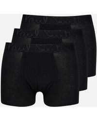 Paul Smith - Three Pack Stretch-Modal Boxer Shorts - Lyst