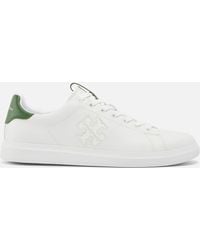 Tory Burch - Howell Leather Trainers - Lyst