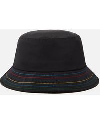 PS by Paul Smith - Stitch Nylon Bucket Hat - Lyst
