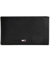 tommy hilfiger wallet black