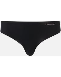 Calvin Klein - Invisibles Micro Three-pack Stretch-jersey Thongs - Lyst