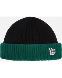 Paul Smith - Zebra Wool Beanie - Lyst