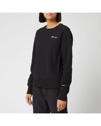 Champion Small Script Sweatshirt - Black