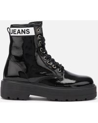 tommy signature flatform boot