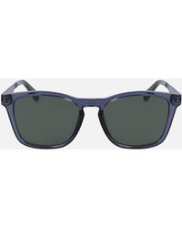 Calvin Klein - Injected Ck Acetate Round-frame Sunglasses - Lyst