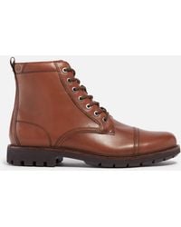 Clarks - Batcombe Cap Leather Boots - Lyst