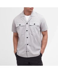 Barbour - Belmont Short Sleeved Cotton-blend Shirt - Lyst