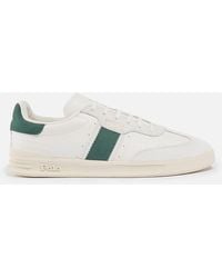 Polo Ralph Lauren - Heritage Aera Panelled Leather Sneakers - Lyst