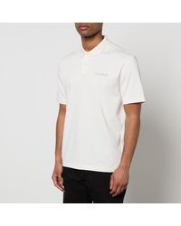 HUGO - Drocholo Cotton Polo Shirt - Lyst