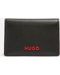 HUGO - Subway Leather Bifold Wallet - Lyst