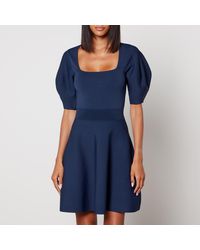Ted Baker - Hayliy Ribbed-jersey Mini Dress - Lyst