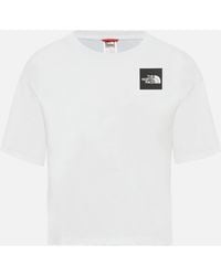 The North Face - Cropped Fine T-shirt - Lyst