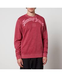 Tommy Hilfiger - Grunge Archive Cotton-jersey Sweatshirt - Lyst