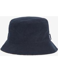 Barbour - Adria Reversible Cotton-canvas Bucket Hat - Lyst