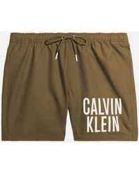 Calvin Klein Logo Shell Swimming Shorts - Grün