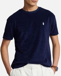 Polo Ralph Lauren - Classic-Fit T-Shirt aus Frottee - Lyst