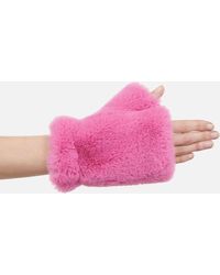 Jakke - Trolly Faux Fur Fingerless Gloves - Lyst
