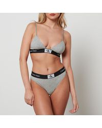 Calvin Klein - 1996 Cotton Stretch Unlined Triangle Bralette - Lyst