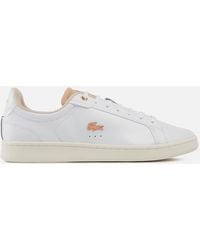 Lacoste Carnaby Pro 222 4 Leather Cupsole Sneakers - White