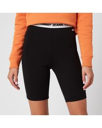 tommy hilfiger biker shorts women's