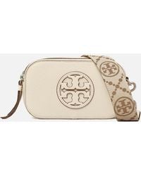 Tory Burch - Miller Mini Leather Crossbody Bag - Lyst